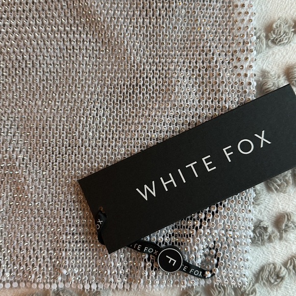 White Fox Main Stage Sequin Skirt Beach Coverup - Picture 5 of 5